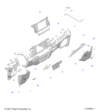 Body, Dash Lower, Ride Command