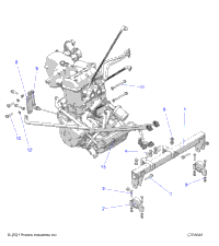 Engine, Mounting & Long Block