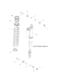 Suspension, Rear Shock Mounting Z14vh7eaj/Eal