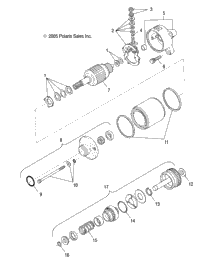 Starting Motor R06rd50ab/Ac