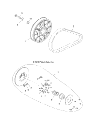 Drive Train, Clutch, Secondary All Options