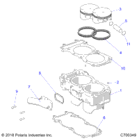 Engine, Cylinder And Piston