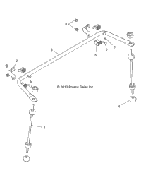 Suspension, Rear Stabilizer Bar