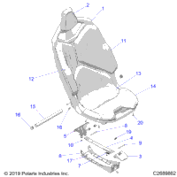 Body, Seat Asm., Front