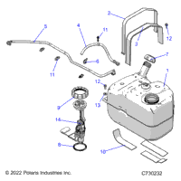 Fuel System, Fuel Tank Asm
