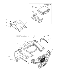 Body, Hood & Front Body Work Z14vh57ad/6Eai/Eaw
