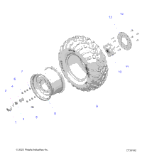 Wheels, Rear, Steel