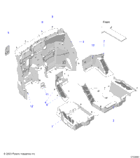 Body, Floor Panels, Front