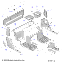 Body, Floor, Rear