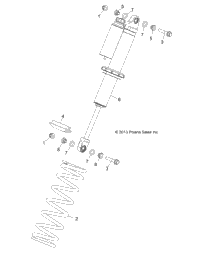 Suspension, Front Shock Mounting Z14vh7eaj/Eal