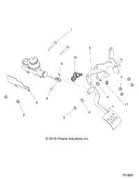 Brakes, Pedal & Master Cylinder Mounting