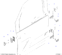 Body, Door Mounting, Front