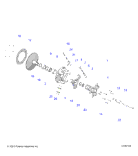 Drive Train, Primary Clutch