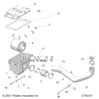 Engine, Air Intake System