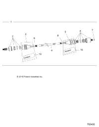 Drive Train, Rear Half Shaft