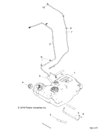 Body, Fuel Tank Z18vfe99ak/Aj/Aw/Lw/K99ak/M99al