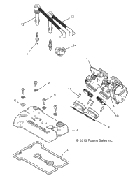 Engine, Throttle Body And Valve Cover Evap Z18vfe99bk/Bj/Bw/K99bk