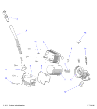 Engine, Dipstick And Oil Filter