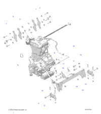 Engine, Transmission Mounting & Long Block