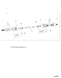 Drive Train, Rear Half Shaft