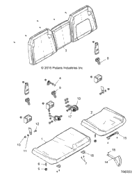 Body, Seat R16rtad1a1/E1