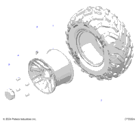Wheels, Rear R14wh9eam/Eamc/Eas/Easc