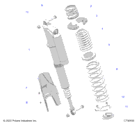 Suspension, Rear Shock Mounting, Standard/Premium Z23rae92a/92B