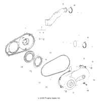 Drive Train, Clutch Cover