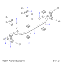 Suspension, Stabilizer Bar, Front