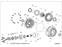 Drive Train, Gearcase, Rear