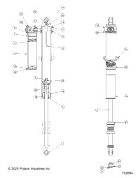 Suspension, Rear Shock Internals