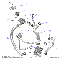 Engine, Waterpump And Bypass Z24r4e92a/92B