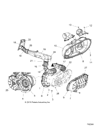 Body, Clutch Cover & Ducting R16rtad1a1/E1