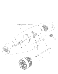 Drive Train, Secondary Clutch