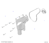 Engine, Waterpump Impeller & Cover