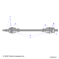 Drive Train, Front Half Shaft