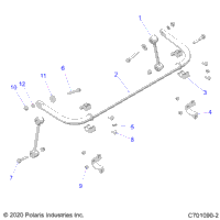 Suspension, Stabilizer Bar, Rear