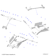 Suspension, Rear Control Arms