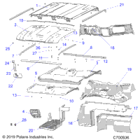 Opt, Roof, Prep Audio, Rear Close Off, Cover, Hood Liner, Floor, And Dash