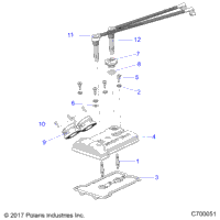 Engine, Throttle Body And Valve Cover