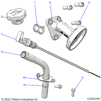 Engine, Oil Dipstick