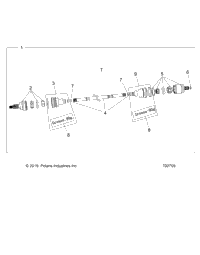 Drive Train, Half Shaft, Front Z24nee99fm/Z24nes99fm/Cm