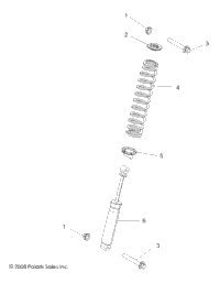Suspension, Rear Shock Mounting R12vh76ab/Ad/Af/Ah/Aj/Am/Eab/Eas