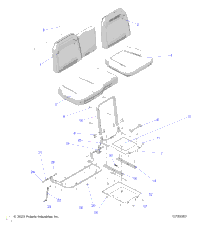 Body, Seat Asm. And Slider R23e3gc3fd/Sc3cd/Sc3fd