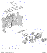 Body, Dash And Front Closeoff G24g2k99a/99B