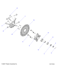 Steering, Front Hub & Spindle