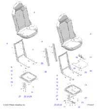 Body, Seat Asm. And Slider