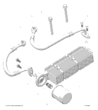 Engine, Oil Cooler & Filter