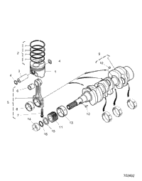 Engine, Piston And Crankshaft