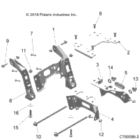 Chassis, Mounting, Front Gearcase